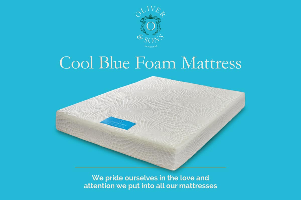 Diamond Cool Blue Memory Foam Mattress Winksleep